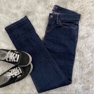 Ann Taylor LOFT Denim Modern Slim Dark Wash Jeans